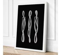 Three Twisted Strands Canvas Wall Art Print 18x12 Inch (46 x 30 cm)