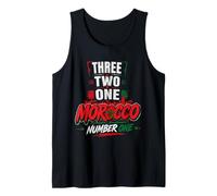 Three Two one Morocco Number one Tank Top