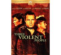 Three Violent People - Charlton Heston [DVD] [1956]