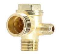 Three-Way One-Way Check Valve is Made of Solid Zinc Alloy and is Suitable for Various Air Compression Needs