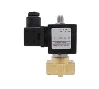 Three-Way Solenoid Valve, Brass, 31A3FV15-U, Normally Open, 1/4-inch, 110V, 220V, 24V(8W/AC24V)