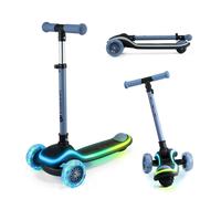 Three-wheeled LED scooter RAKET blue