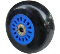 Three-Wheeled Scooter for Infant Support with Folding Mechanism and 100x48mm PU Wheels for Reduced Floor (I)