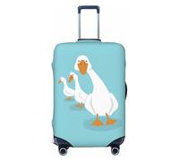 Three White Geese Travel Luggage Covers - Elasticity Suitcase Covers Protector for Luggage 18-32 Inch