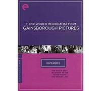 THREE WICKED MELODRAMAS FROM GAINSBOROUGH PICTURES NEW REGION 1 DVD