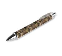 Three Wild Turkeys Ballpoint Pen for Men Women 4 PCS | Funny Retractable Medium Point 0.5mm Pen with Soft Grip Smooth Writing