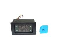 Three Wires LED Digital Voltmeter Ammeter DC 0-300V with Sensor 10A Ampere Meter Volt Amp Panel Meter Voltage Tester 0.39''