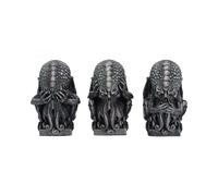 Nemesis Now Three Wise Cthulhu, Silver, 7.6cm