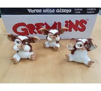 Three Wise Gizmo Gremlins Figurines Set of 3 Hear/See/Speak No Evil Set