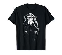 Three Wise Monkeys | Stencil Art - Speak No Evil (1 of 3) T-Shirt