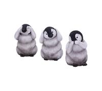 Three Wise Penguin Figurines - Nemesis Now - (H9Cm)