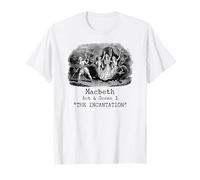 Three Witches Incantation Macbeth Shakespeare Literature T-Shirt