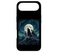 Three Wolves Howling At The Moon Realistic Wolf Pack Case for iPhone Air