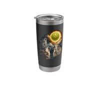 Three Wolves Howling Pickleball Stainless Steel Insulated Tumbler