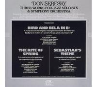 Three Works for Jazz Soloist & Symphony Orchestra by Sebesky, Don (1999-08-24)