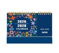 Three Year Desktop Calendar - 360g 27 Cm Item, And Schedule Weekly Daily Multi Planner For, Office School Dorm Apartment Teacher Student | Family Planning Study Work Christmas New Year Usages