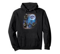 Three Zombies Howling At The Moon Weird Meme Zombie Pullover Hoodie