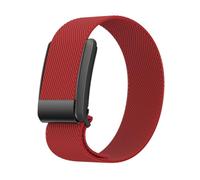 Threeeggs Stretchy Nylon Band for Whoop 4.0 Fitness Tracker, Comfort, Durability, Breathable Strap Wristband, Easy to use and Perfect for Every Occasion (Wine Red)