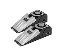 ThreeH Door Stopper Alarm 2 Pack 120dB Loud Portable Wedge Entrance Alert Safety Tools for Home Security House Apartment Hotel Travel