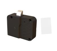 ThreeH Electronic Hidden Cabinet Lock RFID DIY Lock for Wooden Double Layer Cabinet Drawer Locker Cupboard