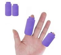 ThreeH Finger Gel Ice Pack 2 Finger Ice Sleeves Lasting Cold Compress Cold Packs for Injuries Tendonitis Gout Tendinitis Sprains,Purple