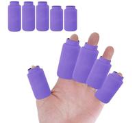 ThreeH Finger Gel Ice Pack 5 Finger Ice Sleeves Lasting Cold Compress Cold Packs for Injuries Tendonitis Gout Tendinitis Sprains,Purple