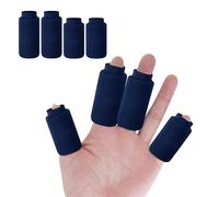ThreeH Finger Ice Sleeves 4 Ice Pack for Toes and Fingers Reusable Gel Compression Sleeve Thumbs Toes Hot Cold Therapy for Injuries Swollen,Navy
