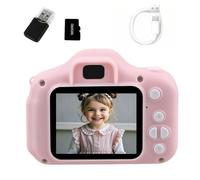 ThreeH Kids Digital Camera 48MP 8X Zoom Photography Cameras Portable Travel Mini Video Recorder with 32GB Card Lanyard for Boys Girls Teens