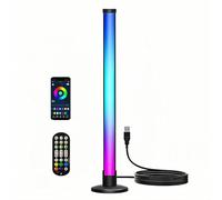 ThreeH RGB Light Bar LED Table Lamp for Gaming TV Backlight Ambient Lighting USB Powered with APP and Remote Control Colors Music Sync