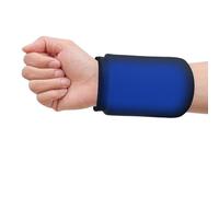 ThreeH Wrist Ice Pack Wrap Cold and Hot Therapy Gel Compression Ice Pack Pain Relief for Hand Injuries Rheumatoid Carpal Tunnel Pain Swelling and Bruises,Black