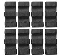 Threehoney 8 Pcs Tie Down Strap Protector Sleeve 2.5 x 5.9 Inches Universal Protective Sleeves for Ratchet Straps Protective Strap Protector for Preventing Damage to Boat