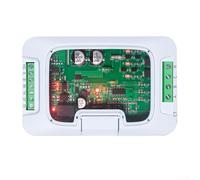 Threephase AC Voltage And Current Meter With Integrated Power Acquisition Features And Streamlined Matte Housing For Efficient Space Utilization(opening and closing)