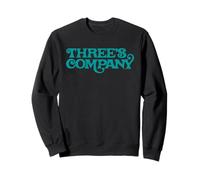 Three's Company Retro Sitcom Show Logo Sweatshirt