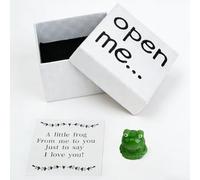 Threetols I Love You Frog Gift, Unique Matchbox Gifts for Girlfriend,Boyfriend Mini Boxed Surprise Gift for Mother's Day Birthday Anniversary Valentine‘s Day