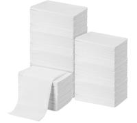 Threlaco 100pcs Disposable Changing Liner 2-ply Baby Changing Station Pad Disposable Changing Pads Diaper Changing Mat Portable Sanitary Liner Refills for Commercial Restrooms (White)