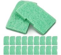 Threlaco 20 Pcs Phosphate Remover Filter Pads Compatible with Fluval 306/307/406/407 Filter Replacement Pads Aquarium Canister Media for Fish Tank(Green)