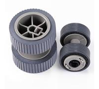 Threlaco Pa03540-0001 Pa03540-0002 Scanner Brake and Pick Roller Set Compatible with Fi-6130 Fi-6225 Fi-6130z Fi-6230 Fi-6140 Fi-6240 Fi-6120 Fi-6130 Fi-6225 Fi-6130z Fi-6230 Fi-6140 Fi-6240 Fi-6120