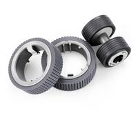 Threlaco Scanner Brake and Pick Roller Set, Gray, Compatible with Fi-7120 to Fi-7280, PA03670-0001 PA03670-0002