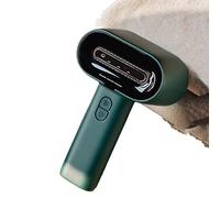 THREMA Electric Commercial Lint Remover, Dual-Head Lint Shaver, Rechargeable Pilling Trimmer with LED Display and 3-Speed Regulation Function, for Removing Fuzz and Pill From Clothes