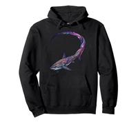 Thresher Shark Long Tail Deep Sea Hunter Pullover Hoodie