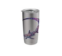 Thresher Shark Long Tail Deep Sea Hunter Stainless Steel Insulated Tumbler