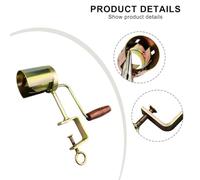 Threshing Tool for Household Hand Crank Configurable Steel - for Corn Sheller Machine Sizes Manual Grain All Corn Farm Resilient Alloy Usage Construction Copper Finish