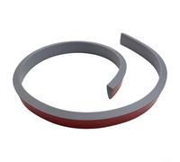 Threshold Crossing Aid for Robotic Floor Cleaners Using Soft Yet Resilient Silicone Ramp Construction (Gray)
