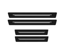 Threshold Protector Kit for Ren-ault Clio Wagon 2008-2020 2021 2022 2023,Car Door Sill Protector,Scuff Cover Panel Step Protector,Universal Carbon Fiber Door,Welcome Pedal Protector Cover