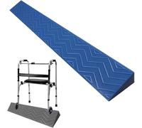 Threshold Ramp - Cuttable Flexible Wheelchair Ramp for Doorways and Driveways, Indoor Use, Lightweight Design, 100cm x 12cm x 3.5cm