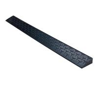Threshold Ramp for Outdoor Door, Multiple Sizes Available, Sturdy Solid Rubber Curb Ramp for Wheelchair, Bike, Easy Installation(100 * 5 * 1.5cm/39 * 2 * 0.6in)