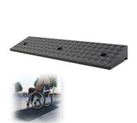 Threshold Ramp for Wheelchair, Scooter, Portable Rubber Kerb Ramp, Heavy Duty Driveway Curb Ramps, Loading Ramps for Cars, Bicycles, Motorcycles(4cm/1.5inch)