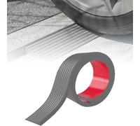 Threshold Ramps, 100x5x1cm Self-Adhesive Rubber Threshold Ramp, Door Threshold Wheelchair Ramp, for Doorways, Steps, Stairs Tape for Doorways, Smooth Tile (Grey, W5cm, H1cm)