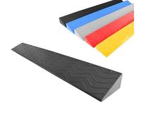 Threshold Ramps for Doorways, Non-Slip Wheelchair Ramp Portable Kerb Ramp Step Mat for Sweeping Robot/Stairs/Scooters (Black, 99x8x2.5cm(39x3.1x1in))