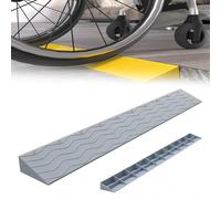 Threshold Ramps for Doorways, PP Plastic Wheelchair Ramp, 660 lbs Capacity, 0.4-3.9" Rise, for Wheelchair Scooter Stroller Indoor Outdoor